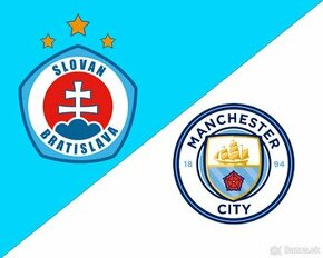 1ks+2ks+2ks+4ks lístky (balíky) Šk Slovan - Manchester City