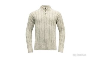 Merino sveter Devold Nansen Button Neck