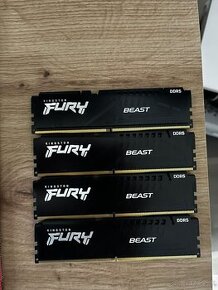 Kingston FURY Beast Black, 4x8GB, 6000MHz, DDR5