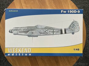 Plastikové modely Fw-190D Eduard, kniha B-24 - 1