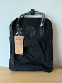 Fjallraven Kanken No.2 black (kožený)