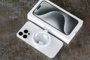 iPhone 15 Pro Silver - Top stav v záruke