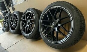 Predám original sadu kolies Mercedes GLE 53 63 AMG R22 22 - 1