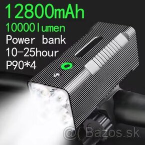 Predam baterku 10000lumenov, bateria 12800mAh