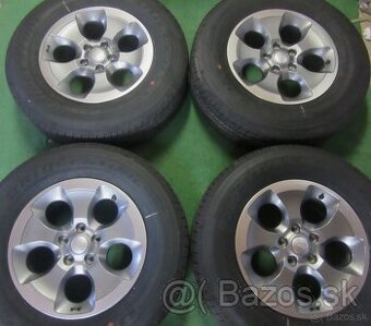 R18 Letná sada JEEP rozteč 5x127 + 255/70R18 BRIDGESTONE 685