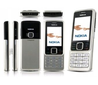 Nokia 6300 strieborná