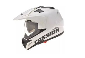 Prilba enduro na motocykel Cassida Tour biela Nové - 1