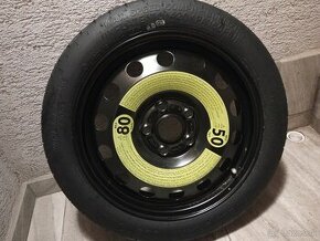 5x112mm. 125/70 R16Tenké dojazdové koleso+výplň - 1