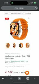 Smart hodinky Colmi c81 (podobné ako apple watch ultra) - 1