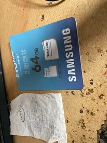 Predám Samsung MicroSDXC 64GB EVO Plus+SD ada 130mb/s