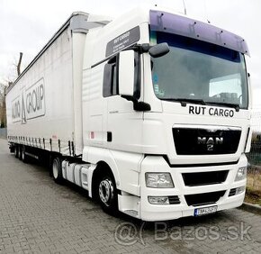 Ťahač MAN TGX 440 Lowdeck + naves Kogel