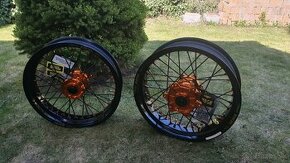 Supermoto 17 kolesa kit KTM exc