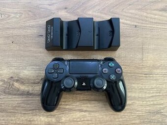 Ovládač na PS4 DualShock V2 + nabíjacia stanica