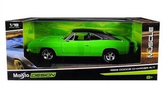 Dodge charger 1969, 1:18 maisto Nové