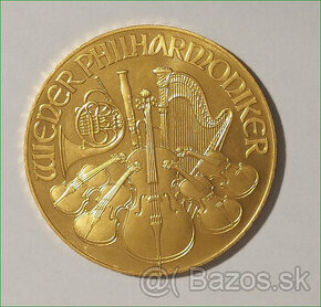 Zlatá investičná minca (mince) Wiener Philharmoniker 1oz
