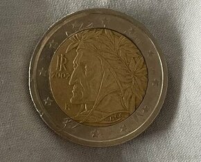 vzácna 2 eurová minca