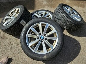 zimní Alu kola originál BMW 3, 5, 6 5x120 8jx17 is - 1