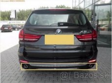 BMW X5 F15  spodny plast naraznika a koncove vyfuky