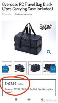 OVERDOSE RC travel bag