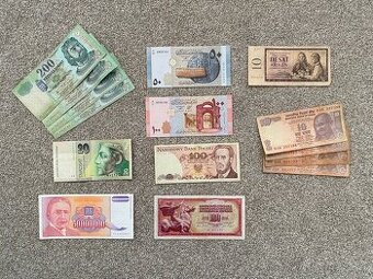 Mix bankovky spolu za 20€