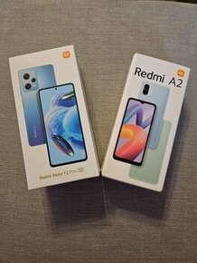 Xiaomi Redmi Note 12 PRO 5G + Redmi A2 Smartphone/ smartfón - 1