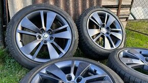 ❄️zimná sada 5x112 r18 originál superb 3 Passat b8 - 1