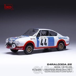 Modely Škoda R5 a 130 RS 1:24 IXO