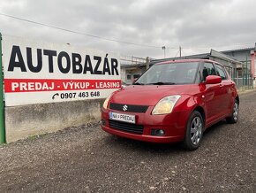 Suzuki Swift 1.3i 67,5kw Benzín , 09/2006, klimatizácia