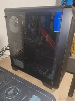 Herný pc i3,16gb RAM,rx480 Nitro