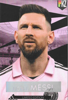 Fotbalová karta FKZ - XXL Limited Edition (10 x 14.5) Messi