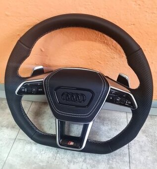 AUDI VOLANT - SPORTOVY S LOGOM S + AIRBAG + RS PADLA