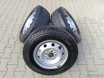 5x118 r15 Ducato + letné 215/70 r15C Bridgestone