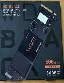 WD Black SN750 SE PCIe 4.0 4x NVMe 500 GB - 1