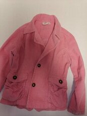 Dievčenský kabátik/sako, veľkosť 116