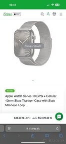 Apple watch series 10 Gps+Cellular