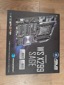 Nový ASUS WS X299 SAGE LGA2066 DDR4 M.2 U.2 X299 CEB DDR4 42