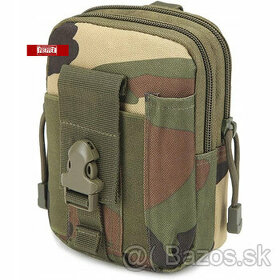 Vojenská taktická bedrová taška-púzdro TL031 CAMO