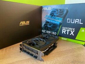 ASUS DUAL GeForce RTX 3060 O12G V2 -nová v záruke