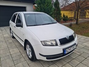 Škoda Fabia 1,2-40kw benzín 104000km original