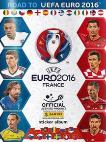 Predám samolepky Road to UEFA Euro 2016 (Panini)