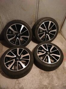 4ks alu disky orig. Nissan 5x114,3 R19 pneu 225/45 r19