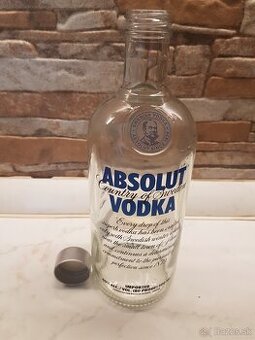 Predám flase ABSOLUT VODKA 0,5l original