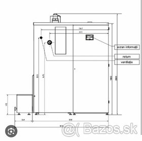 Peletový kotol Biotech PZ 100RL - 1