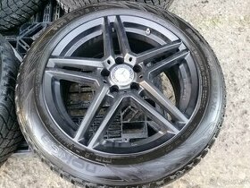 Alu sada=5x112=MERCEDES=s pneu i bez =215/55 R18