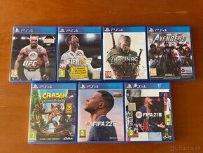 Predám hry na Playstation 4