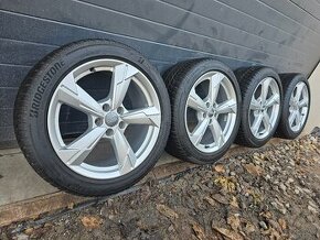 Zimná Sada AUDI A6 C7 ROTOR2+Bridgestone 245/45 R18