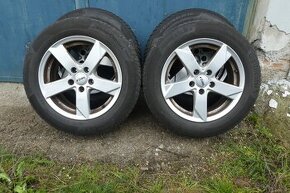 Alu. disky so zimnymi gumamy Continental 205/60 R16