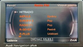 AUDI Navigation Plus - RNS-E (RNSE) - slovenčina, mapy