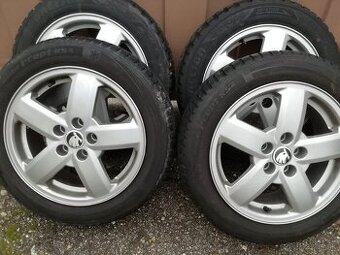 Alu disky 5x100 r15+zimné 175/60 r15