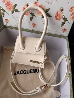 Jacquemus kabelka biela s dustbagom